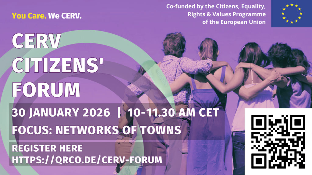 pozvánka na webinár dňa 30.1.2026 k výzve Siete miest (Networks of Towns)