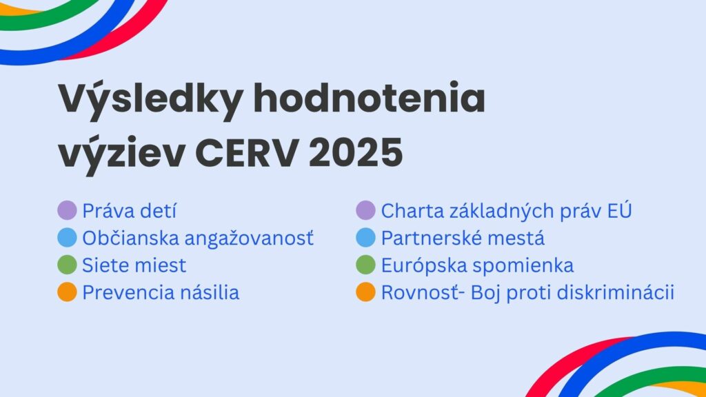 ilustračný obrázok: štatistiky, CERV, 2025
